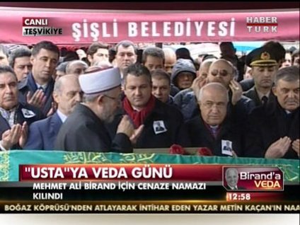 Birand, son yolculuğuna uğurlandı!