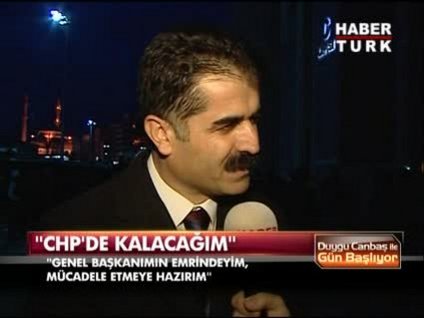 "Genel Başkanı'mın emrindeyim"