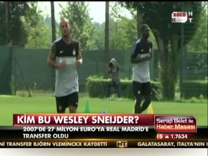 Kim bu Wesley Sneijder?