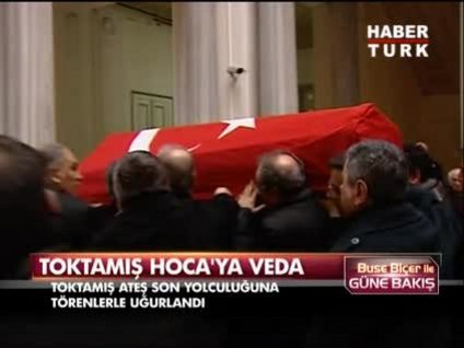 Toktamış Hoca son yolculuğuna uğurlandı