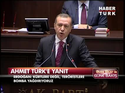 "Kürtlere değil, teröristlere bomba yağdırıyoruz"