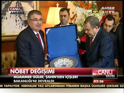 İçişleri Bakanlığı'nda nöbet değişimi!