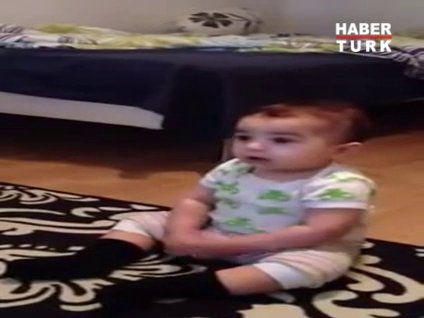 Yürüyemiyor ama...