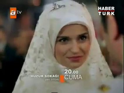 Feyza, türban taktı!