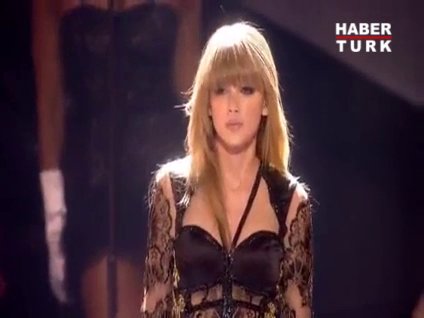 Taylor Swift'ten çılgın şov!