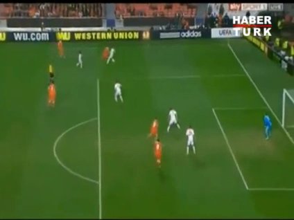 Şapka çıkarılacak gol!