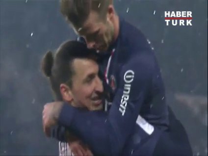 Ibrahimovic ve Beckham'ın gücü!