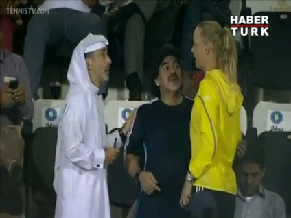 Maradona'yı heyecanlandırdı!