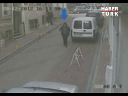 Samatya saldırganı güvenlik kamerasında!