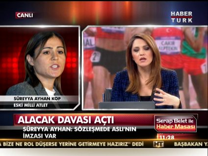 İki atlet davalık!