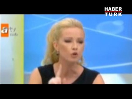 Canlı yayında çılgına döndü!