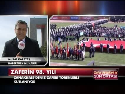 Çanakkale deniz zaferi törenlerle kutlanıyor