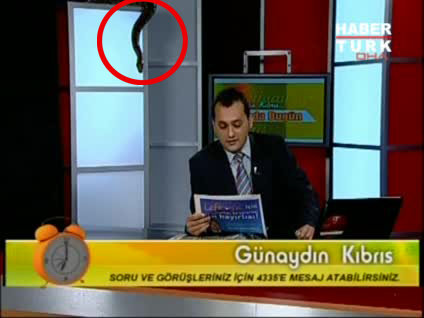 Spikerin yüreği ağzına geldi