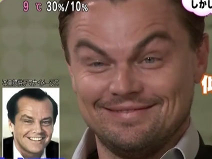 Jack Nicholson'ın tıpkısı!