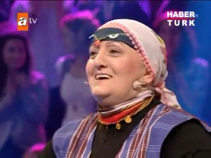 Karadenizli yarışmacı, kahkahaya boğdu!