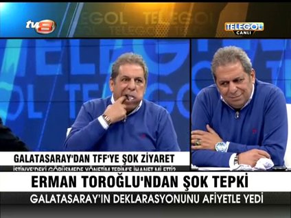 Erman Toroğlu, kağıt yedi!