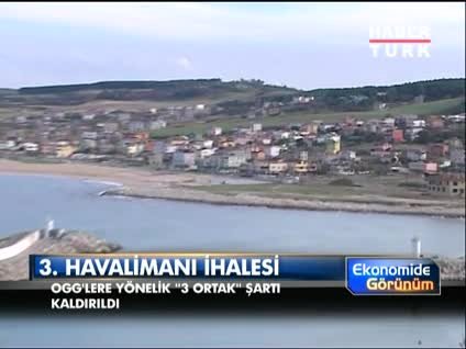 3. havalimanı için ihalede değişiklik yapıldı!