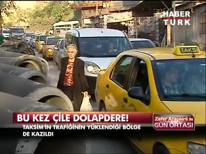 Dolapdere'de çile bitmiyor!