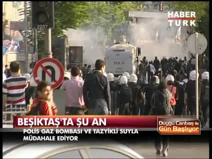 Beşiktaş'tan 1 Mayıs görüntüleri