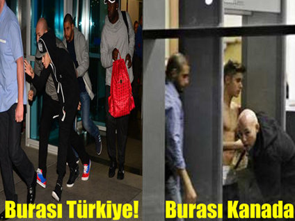 Kanada'daki kontrolde çırılçıplak soyunan Bieber Türkiye'de ise...