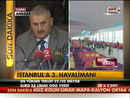 İstanbul'a 3. havalimanı!