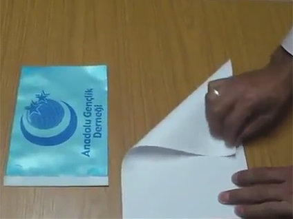 'Ateistleri imana getiren origami'