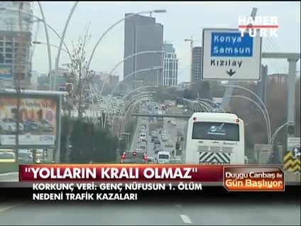 "Yolların kralı olmaz kuralı olur"
