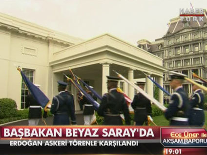 Erdoğan'a sıcak karşılama