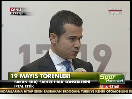 Suat Kılıç, Habertürk'e konuştu!