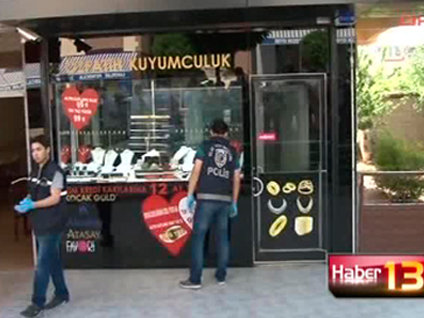 Sancaktepe'de kuyumcu soygunu