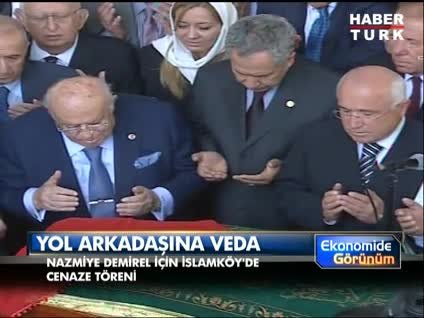 Nazmiye Demirel'e son veda