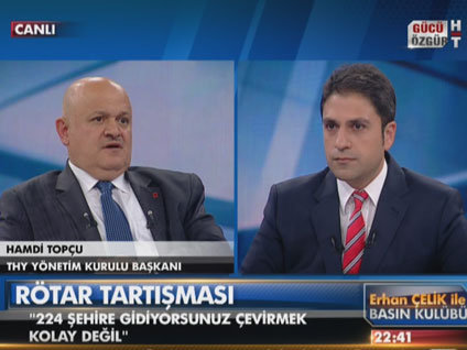 Hamdi Topçu Basın Kulübü'nde