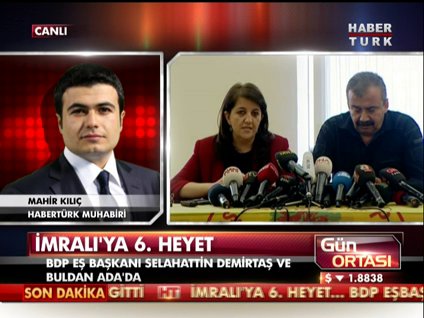 BDP heyeti İmralı Adası'na gitti