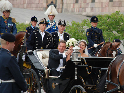 İsveç Prensesi ABD'ye gelin gitti