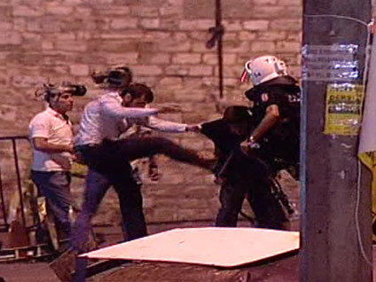 O polis açığa alındı