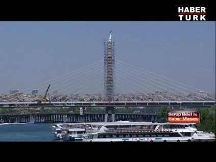 Haliç Metro Köprüsü için geri sayım başladı