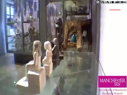 3800 yıllık mumya heykeli canlandı