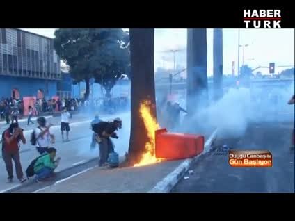 Brezilya'da protestolar dinmiyor!