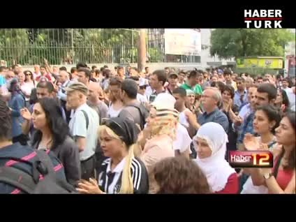 Taksim'de Lice eylemi