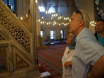 Ricciardone Selimiye'ye hayran kaldı