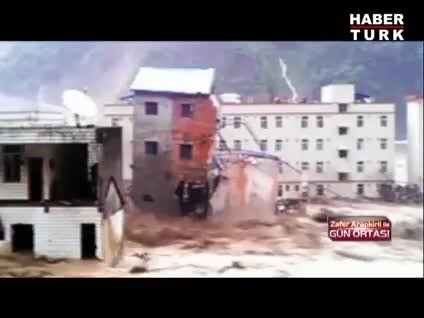 Çin'de sel felaketi
