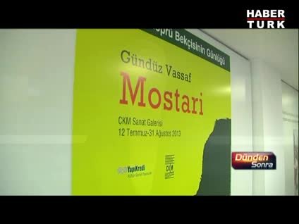 Gündüz Vassaf'tan 'Mostar' sergisi