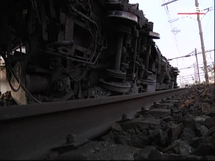 Paris'te tren faciası