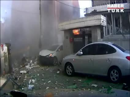 Seul'de doğalgaz patlaması