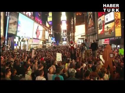 ABD'de halk sokaklara çıktı
