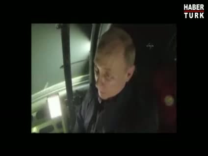Putin Baltık denizine daldı