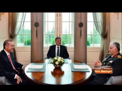 Köşk'te üçlü zirve