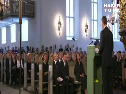 Norveç'te hüzünlü anma