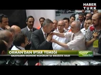 Orman'dan iftar yemeği