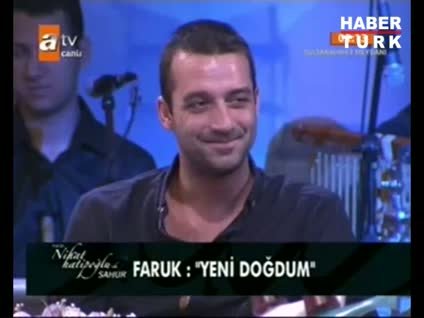 Canlı yayında müslüman oldu